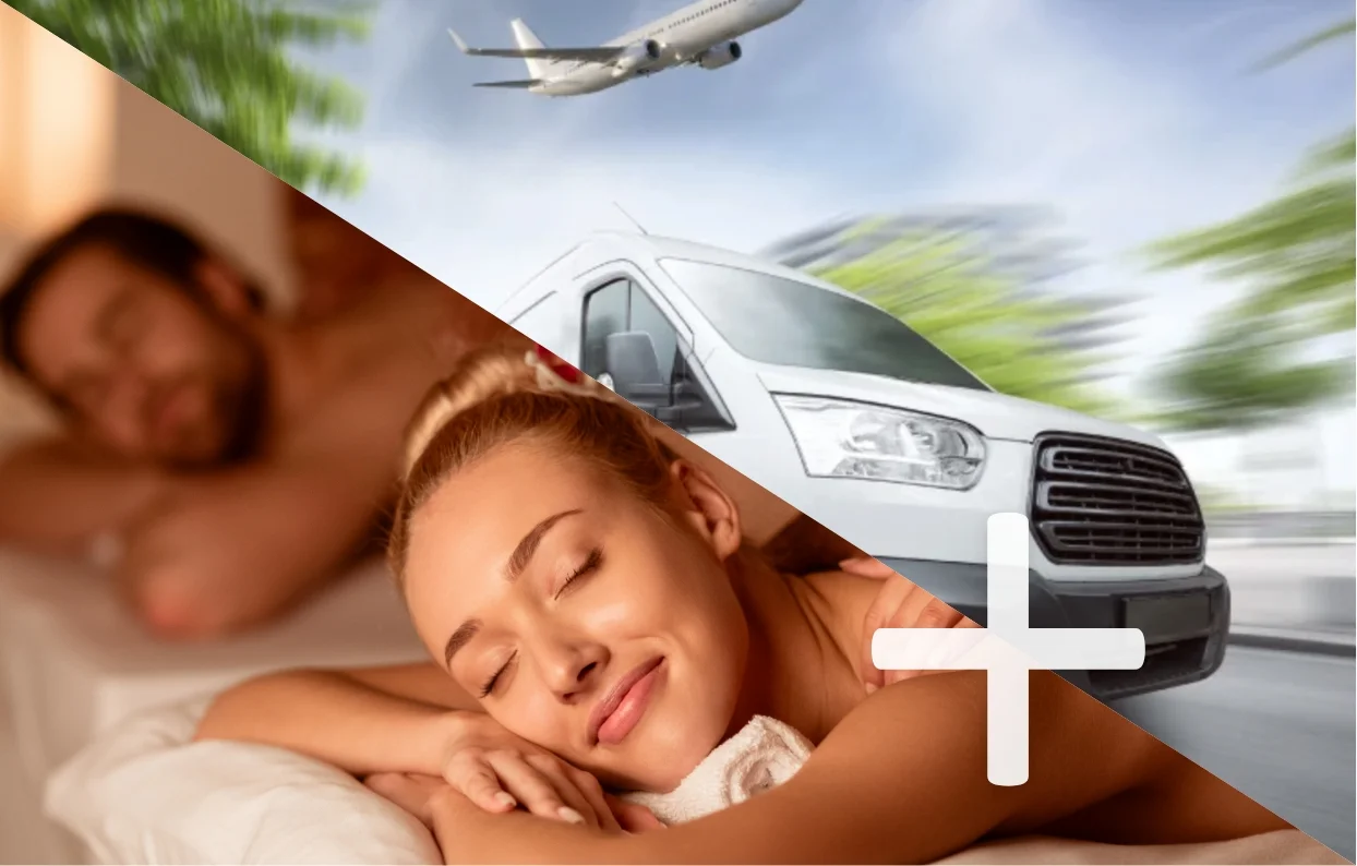 Spa + Transportation included