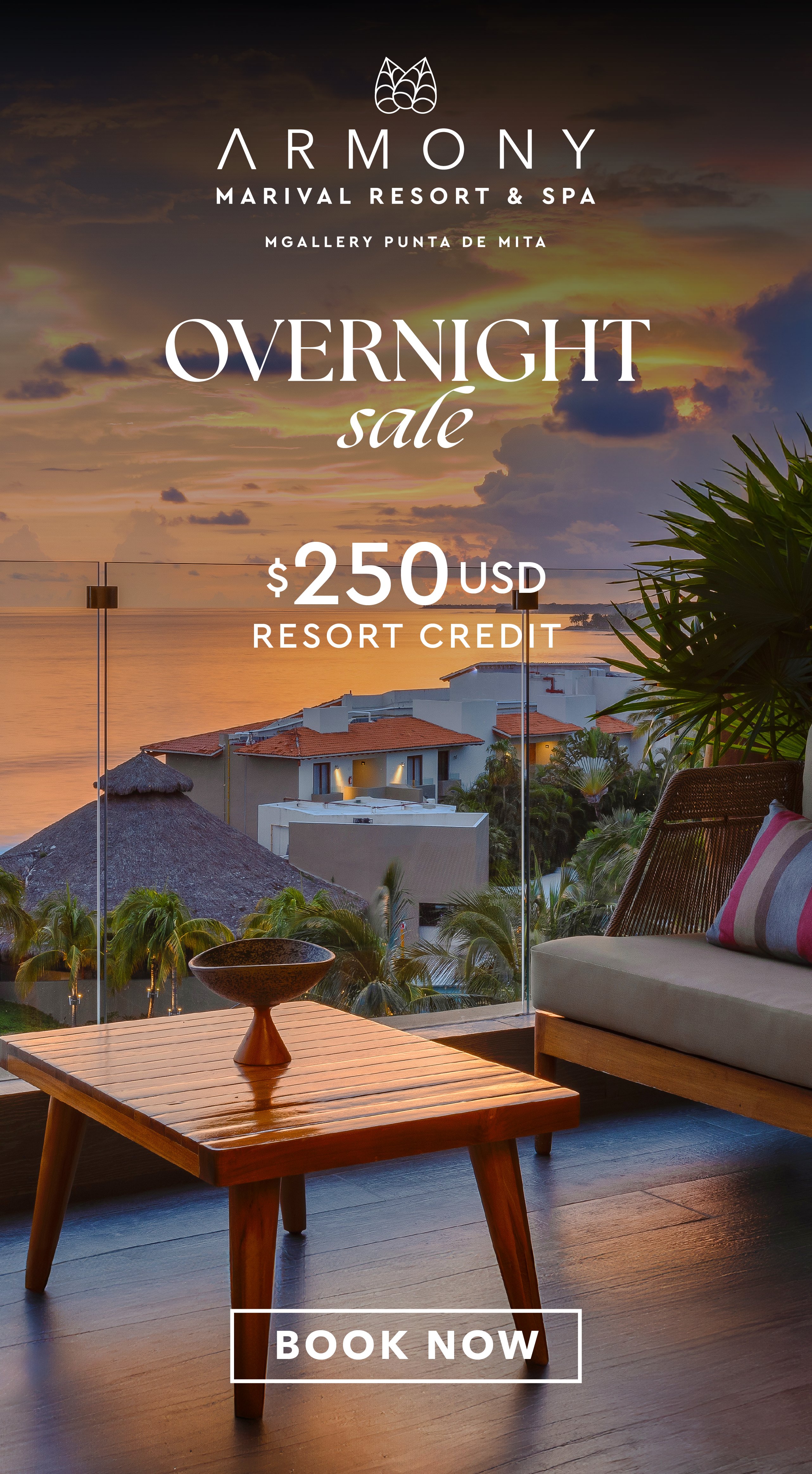 Overnight sale Punta de Mita