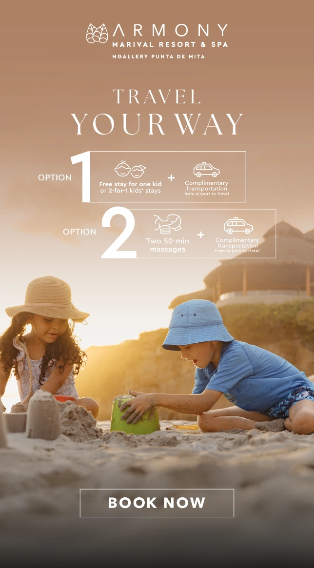 Choose the amenities you want to experience Armony Resort Mexico
