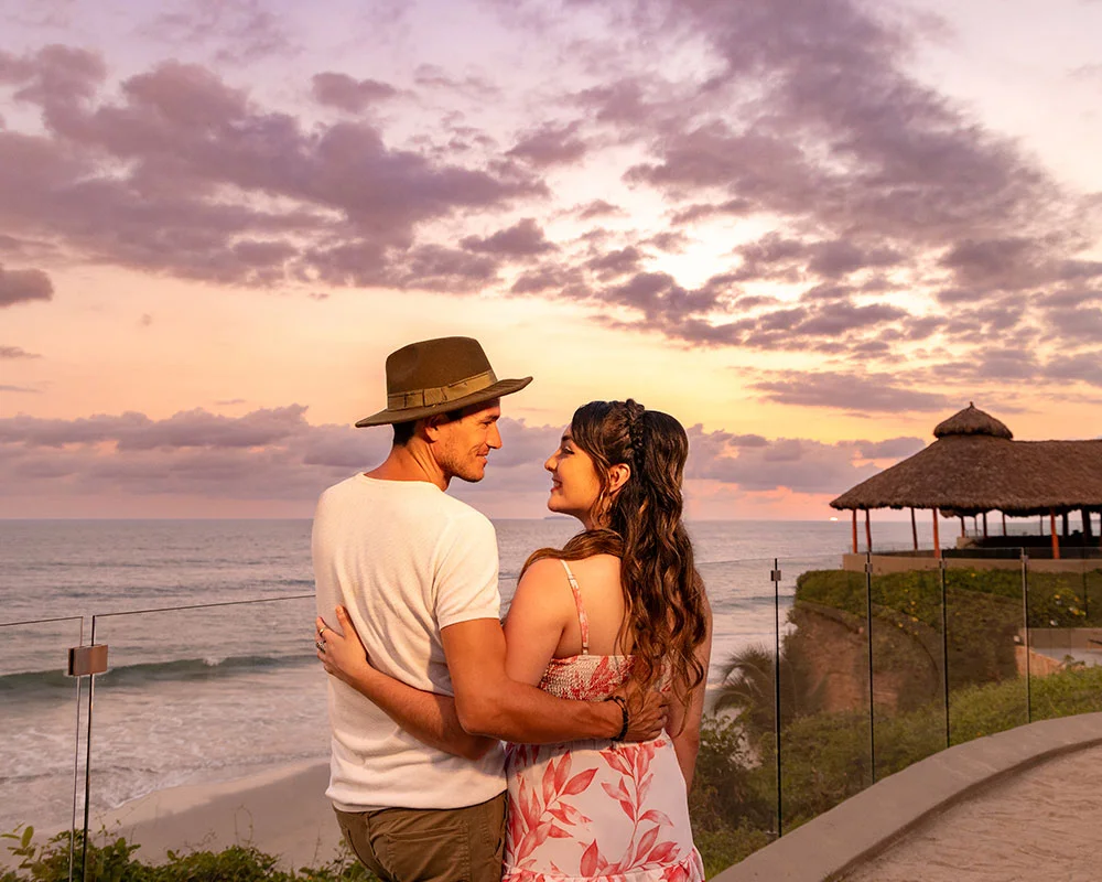 Sunset view at Armony Marival Resort