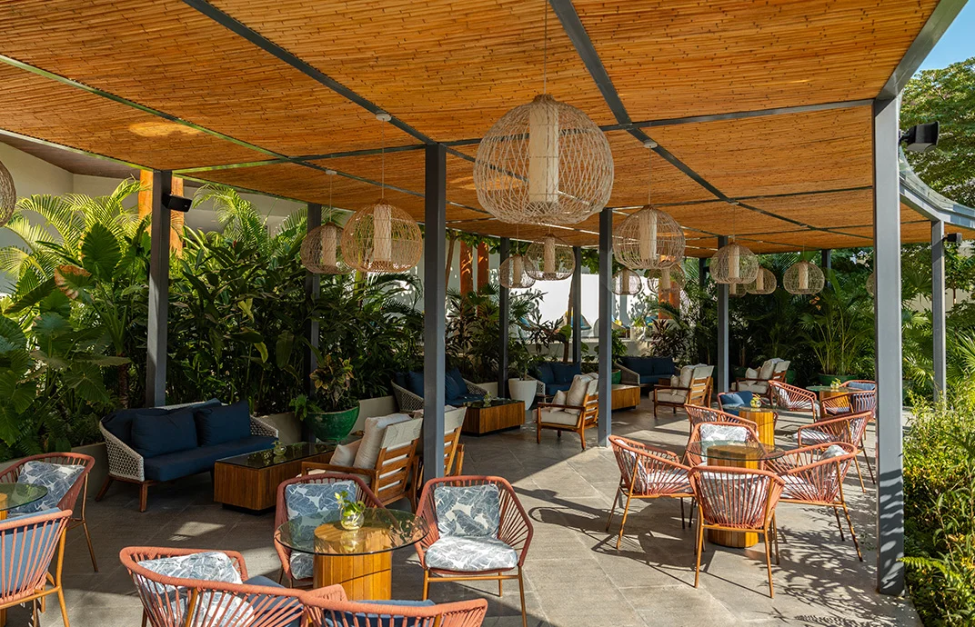 The resort’s favorite restaurant bar